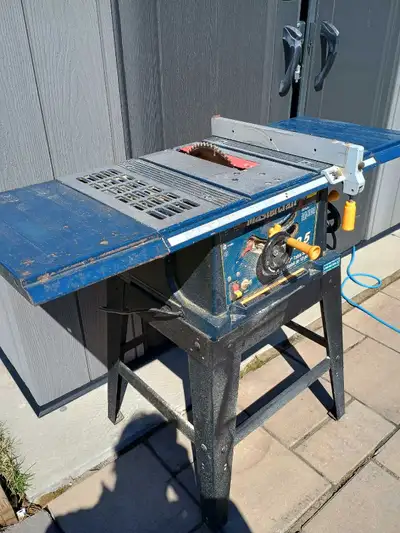 LAST WEEK FOR AD  Mastercraft Table saw, View more