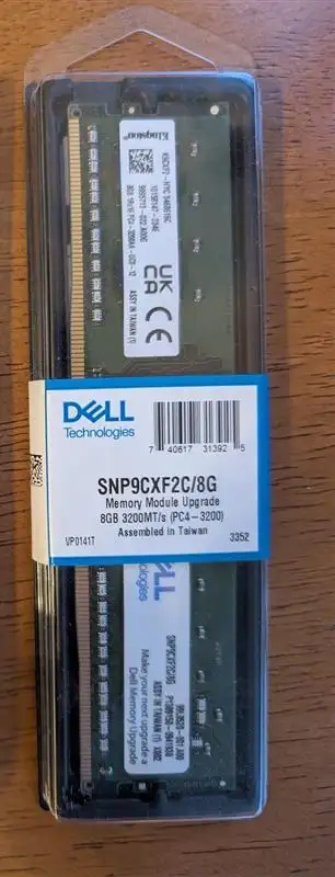 BRAND NEW SEALED - 8GB DDR4 RAM MEMORY for DESKTOP! SNP9CXF2C/8G, View more