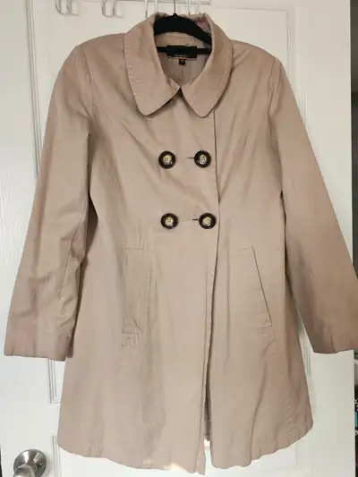 Novelti Brown Trench Coat Double Breasted, View more