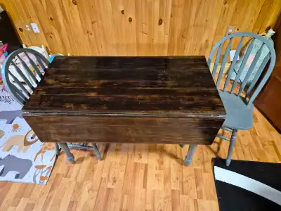 Drop Leaf Dining Table and Chairs, View more