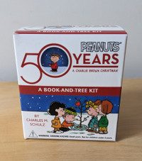 Peanuts 50 Years Charlie Brown Christmas: A Book-and-Tree Kit