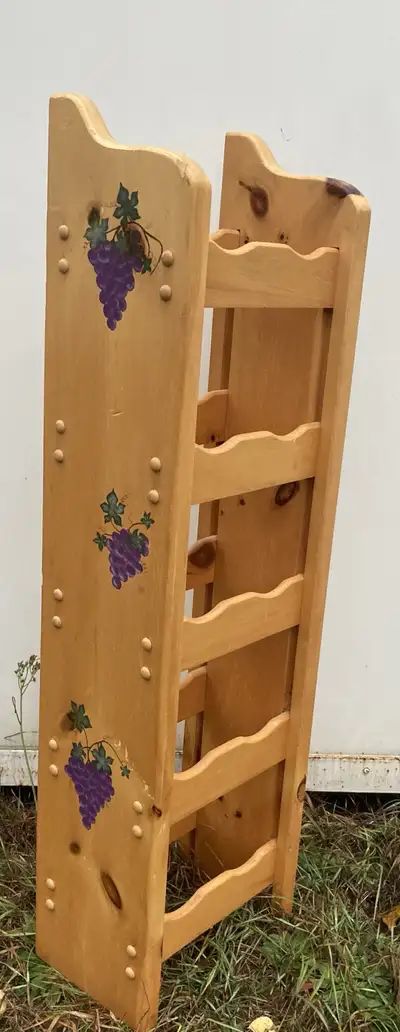Wooden wine rack, View more