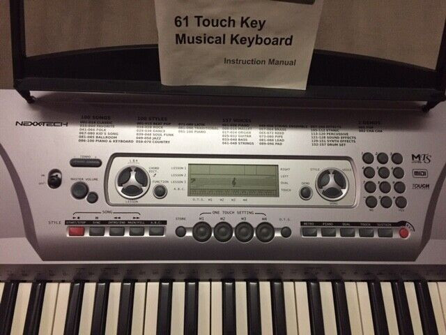 Nexxtech 61 key electronic keyboard online