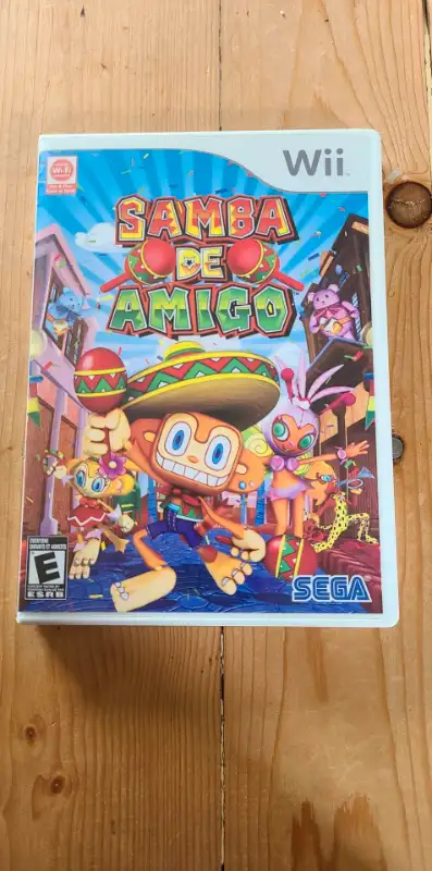 Jeux WII - Samba De Amigo - 15 $ - Bratz Kidz - 30 $ - Boogie - 25 $ En excellente condition.