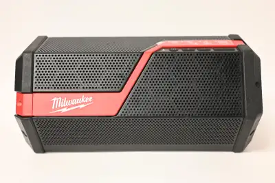 Milwaukee Jobsite Speaker M18/M12 Cordless Wireless Tool Only, View more