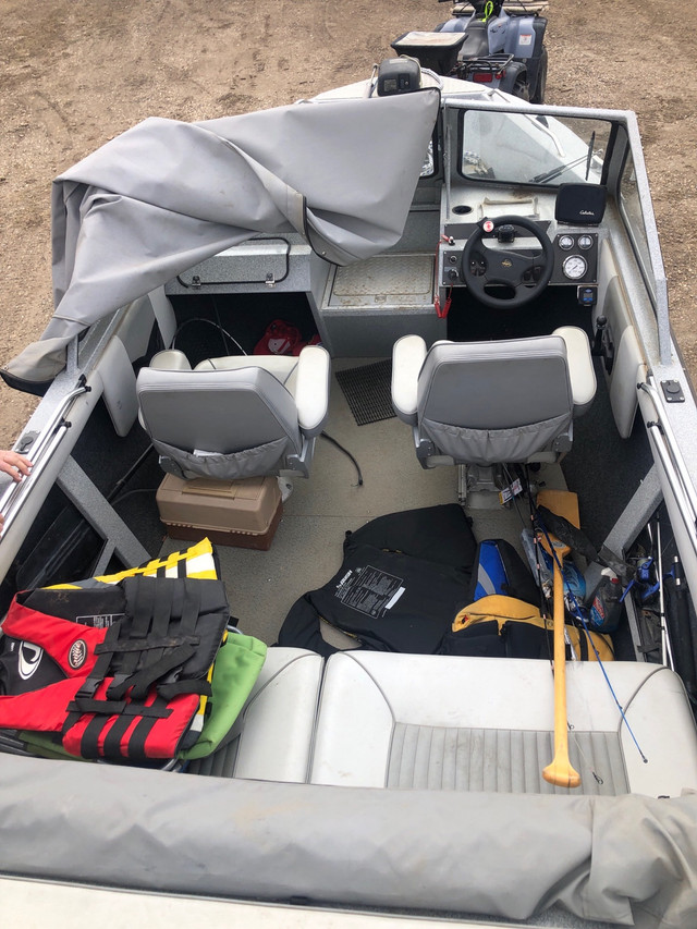 Harbercraft 1975XL jet boat Powerboats & Motorboats Grande Prairie