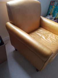 Leather chair 