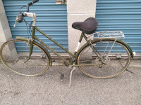 Vintage Sprite Raleigh Step Through 10 Speed Bike With Rear Rack