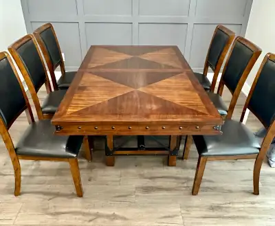 Costco Dining Table and 6 Chairs, View more