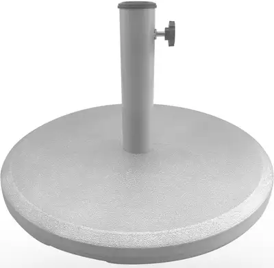 Keep your umbrellas secure with this set of two heavy-duty round umbrella bases. Each pre-filled 29l...