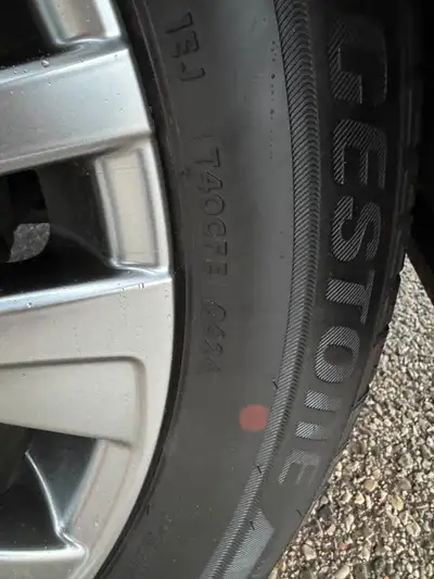 4 Bridgestone ECOPIA H/l 442 PLUS All Season Tire. Like new low KMs 10K