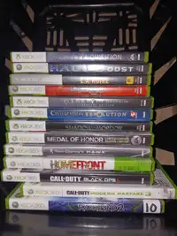 Xbox 360 games 10$ each