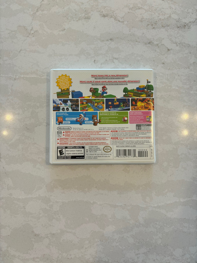 Super Mario 3D Land - Nintendo 3DS in Nintendo DS in Oakville / Halton Region - Image 3
