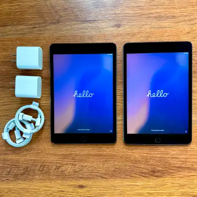 2x Apple iPad Mini 5 (Wifi+Cellular LTE) 64GB, View more