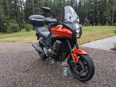 Always used 100 percent synthetic oil. 14,300 highway kms. Includes tang bag, Hard case, Cover, Rad...