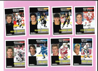 1991-92 Pinnacle Hockey complete 420 card set (Gretzky, Roy etc), View more