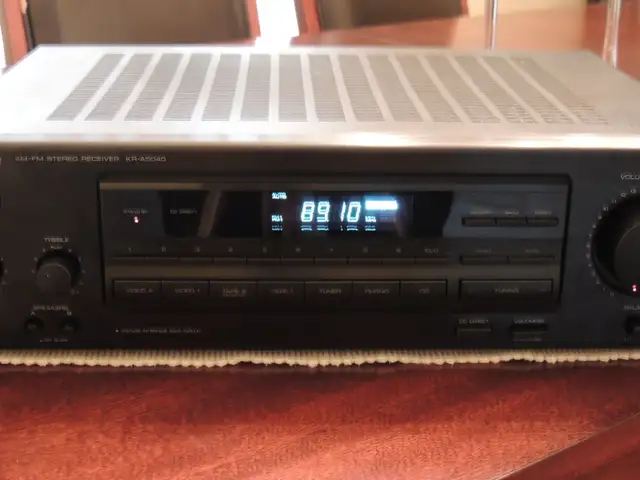 Kenwood KR-A5040 AM/Stereo Receiver- Phono In, 80 watts in Stereo Systems & Home Theatre in Mississauga / Peel Region - Image 5