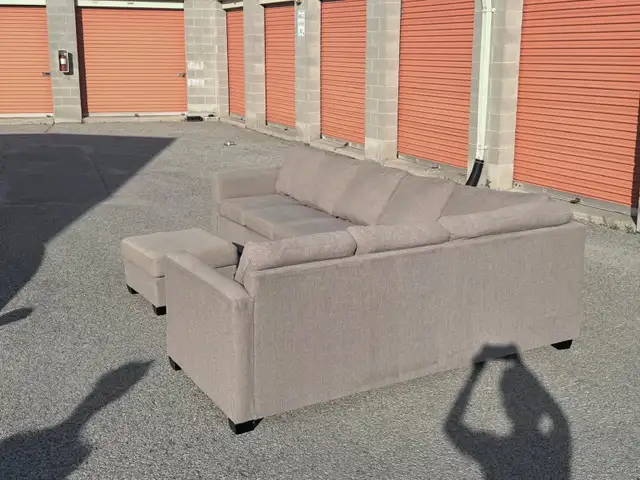 Grey Sectional  in Couches & Futons in Kingston - Image 3
