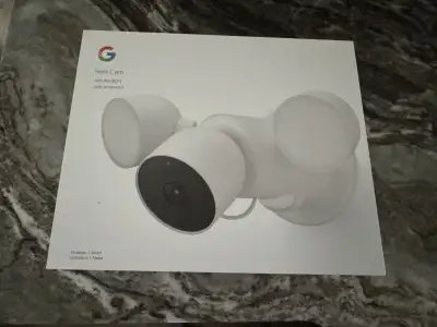 Google Nest Cam with flood light (new), View more
