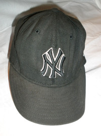 NY - Black Baseball Cap - Medium - $15.00