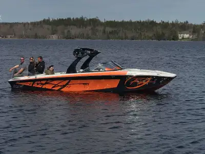 2009 tige wake surf boat . Boat treated me well for the last 5 years I’m the second owner The back s...