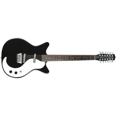 Danelectro 59 12-String Electric Guitar-Black, View more