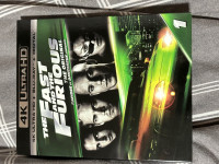 Fast and Furious movies on bluray/4K UHD
