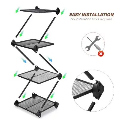 Entryway Narrow Shoe Rack 4 Tier Sturdy Metal Small Shoe Rack, View more