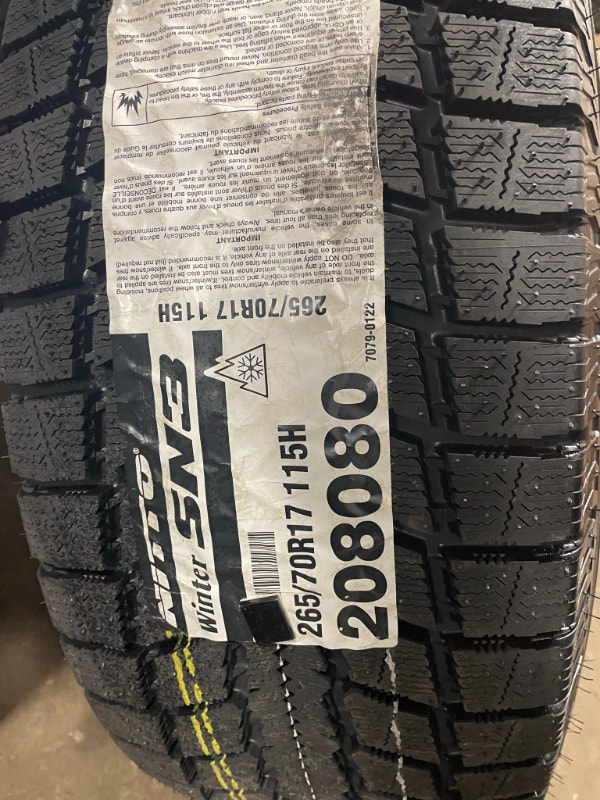 Toyota 4Runner / 2023 TRD wheels and Nitto Winter Tires & Rims