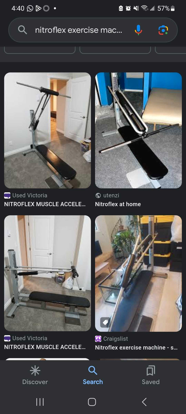 Nitroflex Gym equipment in Garage Sales in Oakville / Halton Region - Image 4