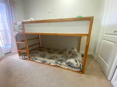 Kids ikea kura bed, View more