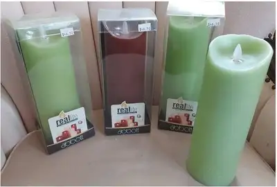 4 REALITE CANDLES with "realistic" artificial flame, View more
