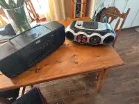 3 Boomboxes available 