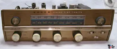 Vintage Bogen SRB20 Tube Amp Receiver fully working!, View more