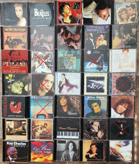 CDs de musique à vendre.