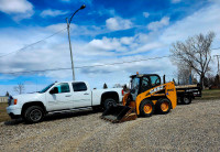 Landscaping, Grading, Concrete - Skid Steer/Bobcat Services