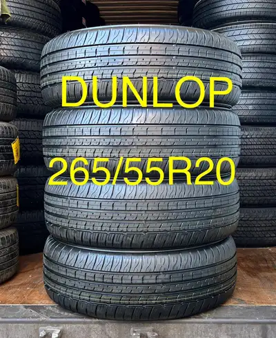 265/55R20 Dunlop Grandtrek PT5A ** NO INSTALL SERVICE ** I DO NOT OFFER INSTALLATION ** 4 NEW TAKE O...