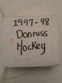 1997-98 Donruss Hockey- complete 230 card set