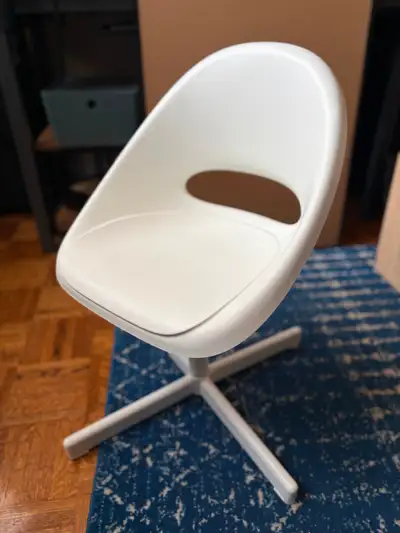 Ikea LOBERGET / SIBBEN child’s desk chair, white, View more