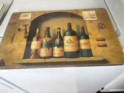 set of 4 cork placements, View more