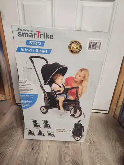 Tricycle SmarTrike STR3 6-in-1 Folding Stroller, 10-36 Months, C, View more