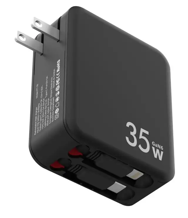 3 in 1 retractable wall charger in General Electronics in City of Toronto - Image 3