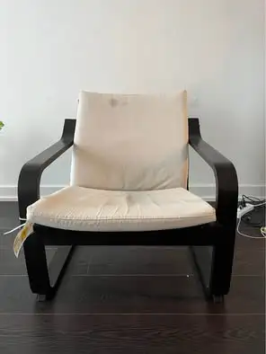 IKEA POÄNG Low-back Armchair in Chairs & Recliners in Richmond - Image 3