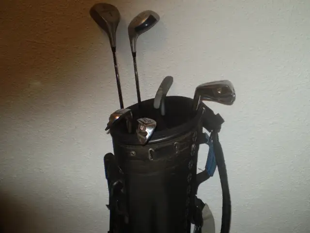 NORTHWESTERN  ( L/H  MEN's  ) GOLF CLUBS and BAG $80. in Golf in Thunder Bay - Image 7