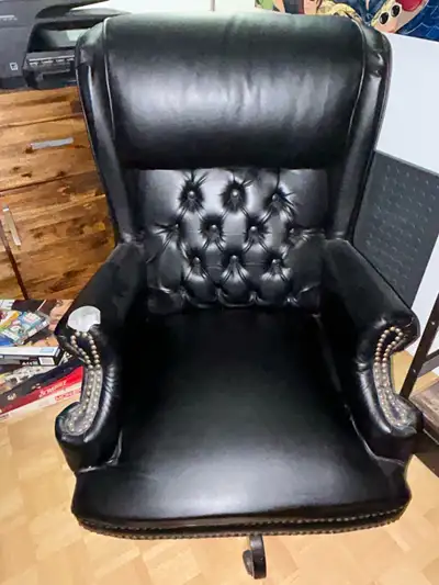 Fauteuil de bureau noir , View more