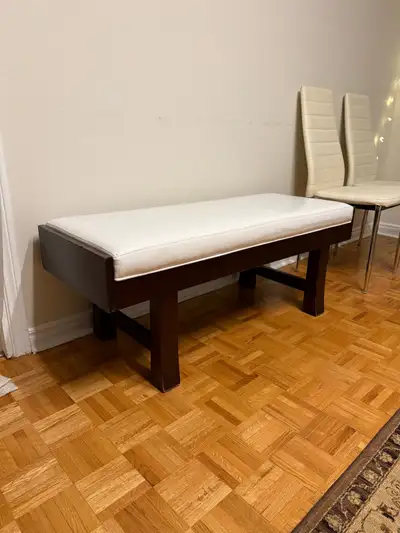 COMFORTABLE Padded Accent Bench, View more