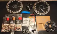 Various MTB mountain bike parts