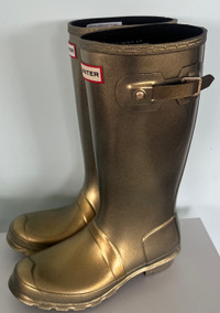 New tall Hunter boots size 6G 37EU