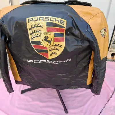 Leather Fashion Porsche Jacket medium, View more