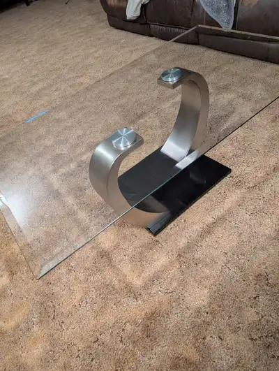 glass coffee table, View more
